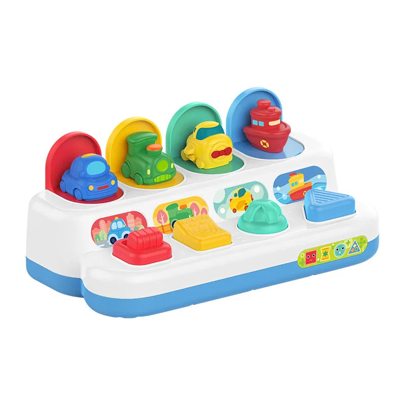Interactive Activity Pop up Toy for Babies Cause and Effect Toy Baby Development Games Montessori Educational Learning Toys