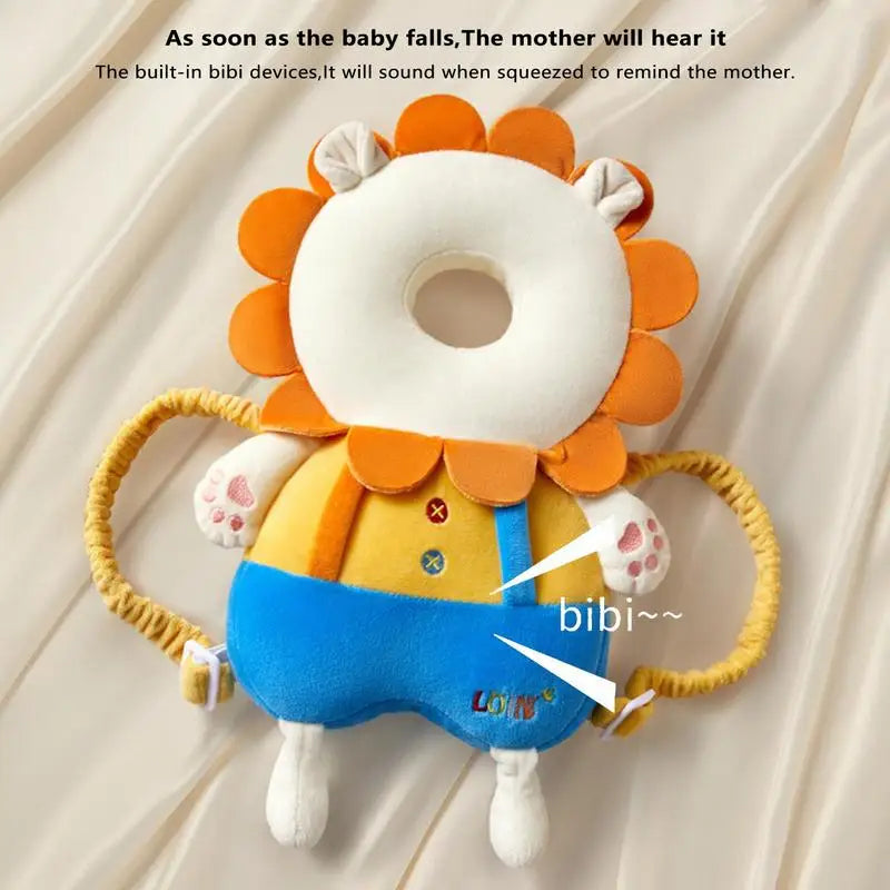 Baby Head Protector Safety Pad Cushion Cartoon anti Fall Back Pillow Headrest Newborn Infant Toddler Baby Protection Backpack