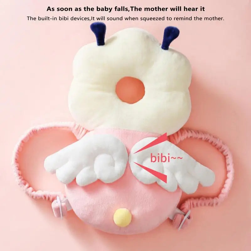 Baby Head Protector Safety Pad Cushion Cartoon anti Fall Back Pillow Headrest Newborn Infant Toddler Baby Protection Backpack