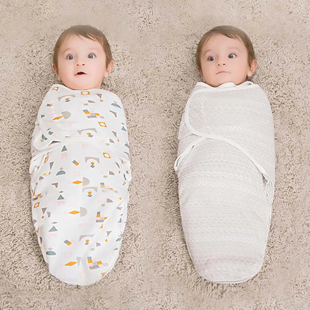100% Cotton Baby Sleeping Bag for Newborn Extract Envelope Swaddle Cocoon Baby Blanket Swaddling Wrap Sleepsack for Baby Girl